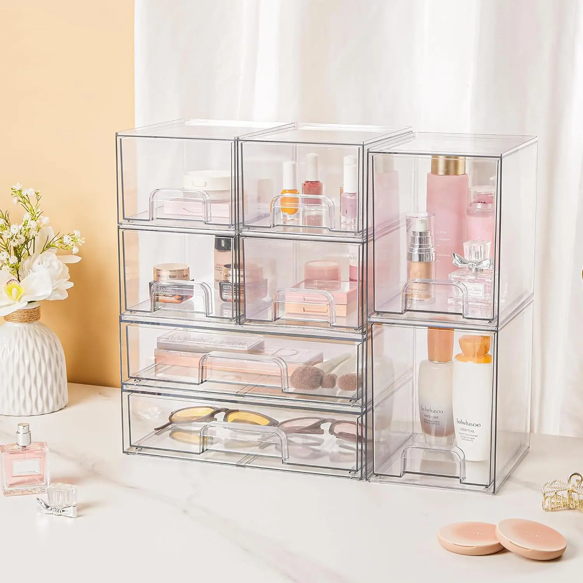 Organizador Para Maquillaje 5 Cajones Apilables De 30cm De A - Image 5