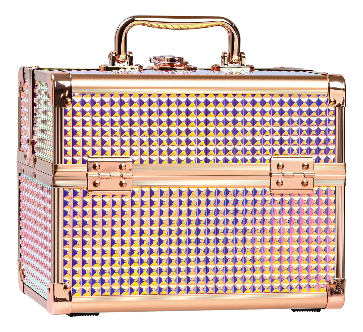 Estuche Organizador De Maquillaje Varios Tamaños Rosa Portát - Image 7