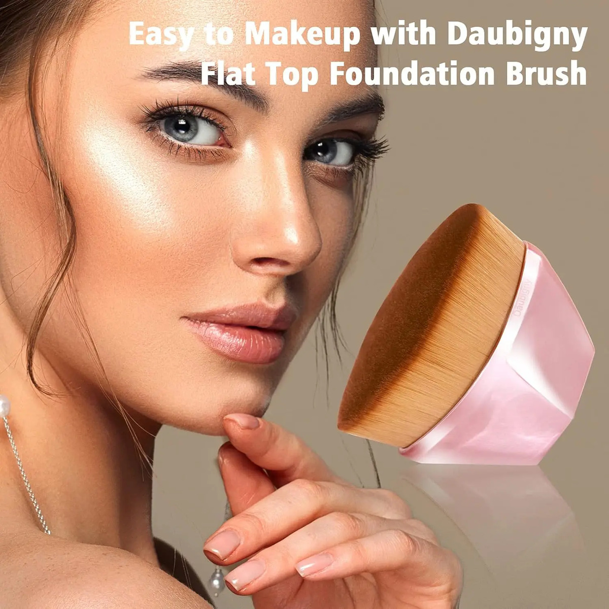Cepillo De Base Para Rostro De Daubigny Para Maquillaje Líq - Image 2