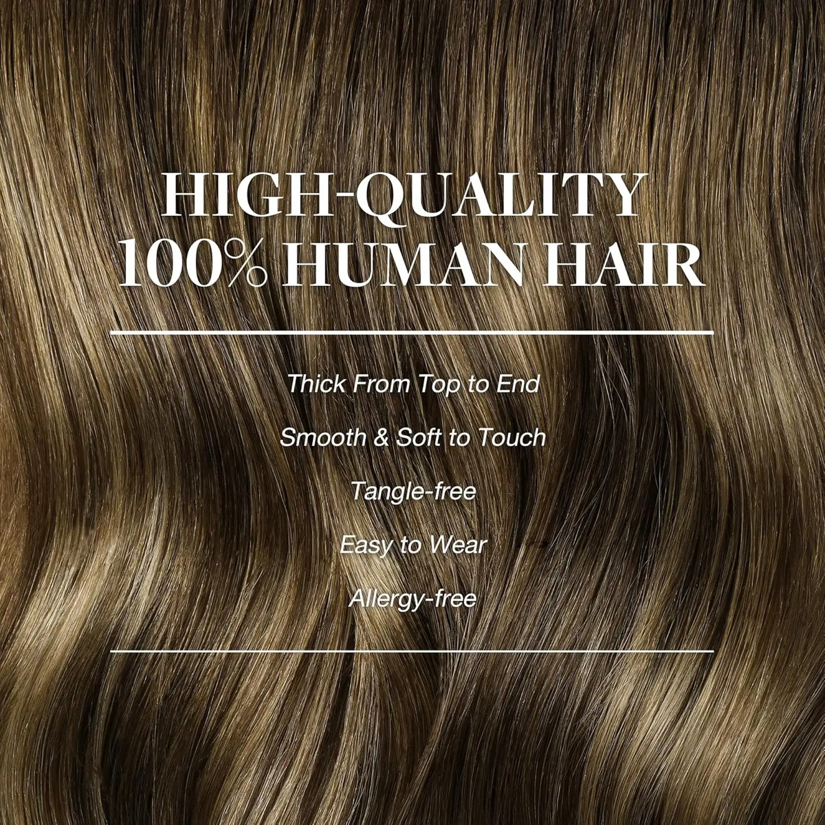 Extensiones De Cabello Humano De 40 Cm En Marrón - Image 5