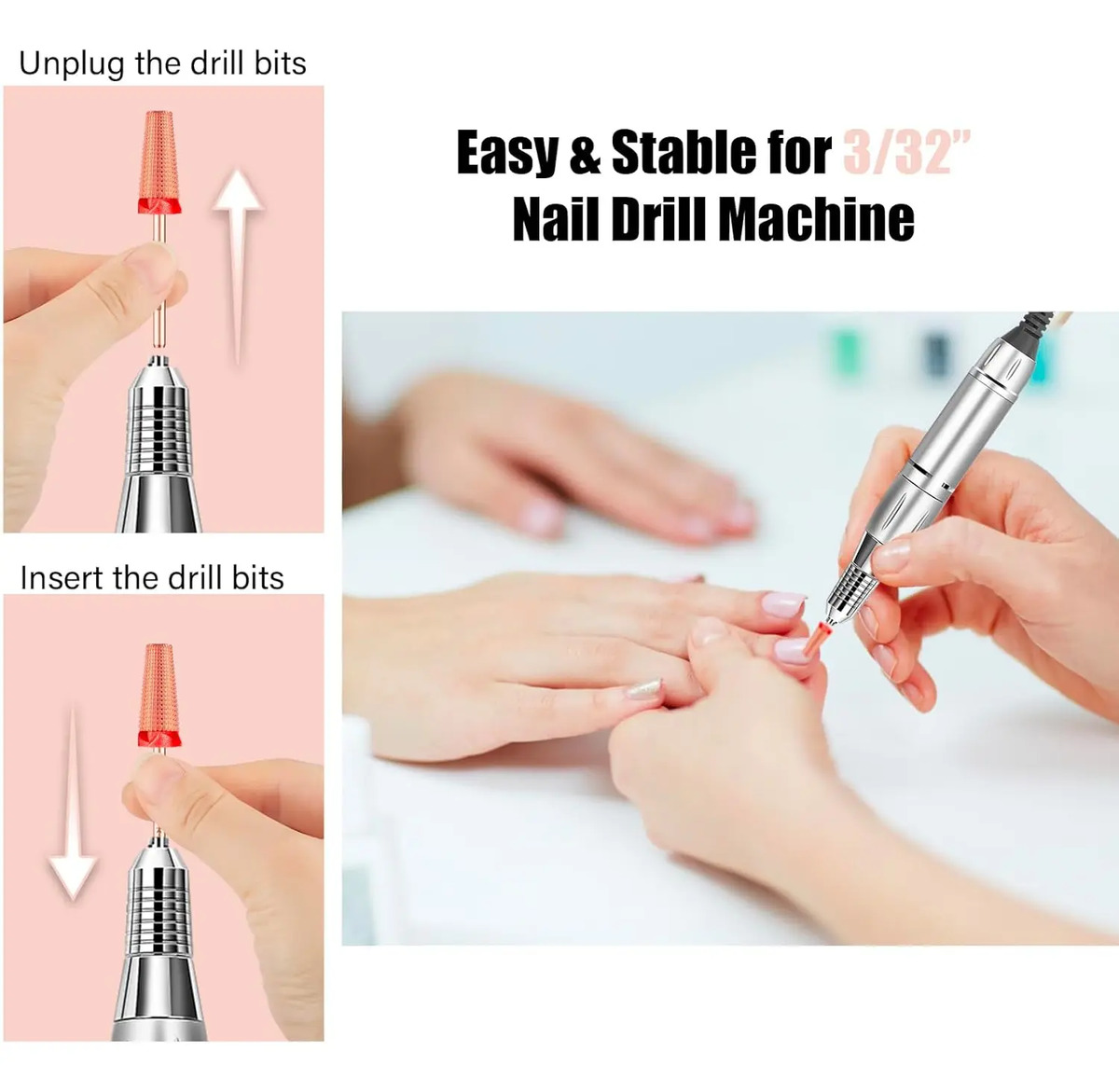 Brocas Para Uñas Depvko Super Long De 13 Centímetros Con Car - Image 6