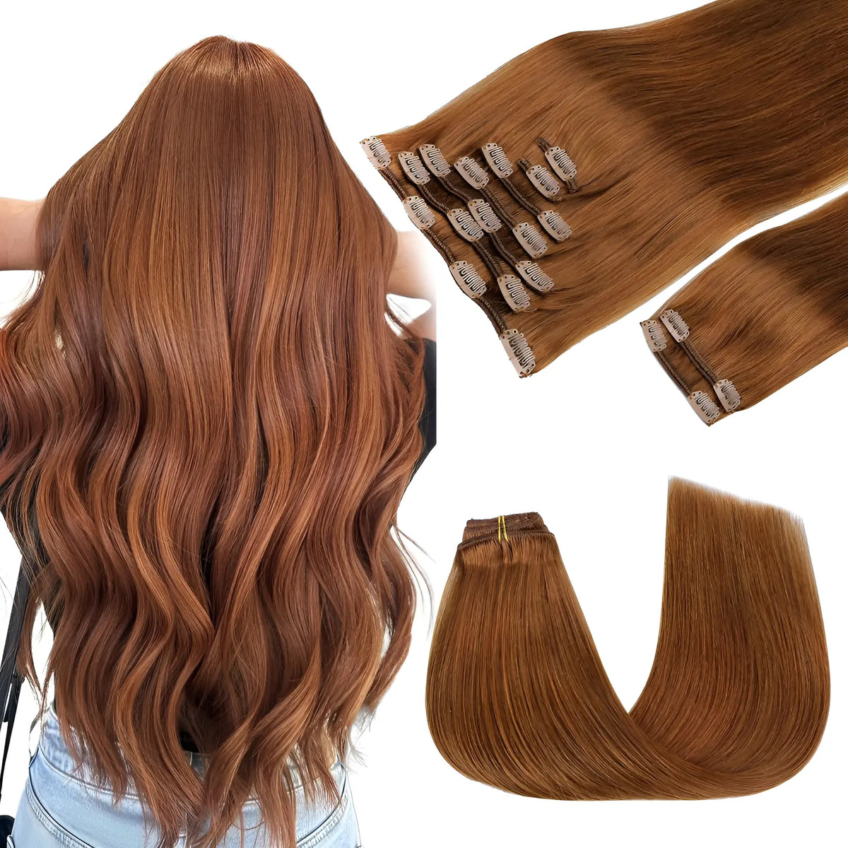 Cabello Remi 50 Cm 150g 9 Piezas