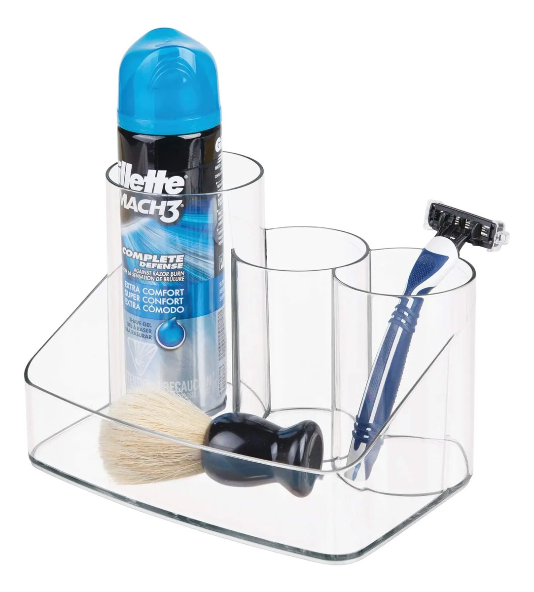 Interdesign Clarity Organizador Para El Cuidado Del Cabello Blanco - Image 5