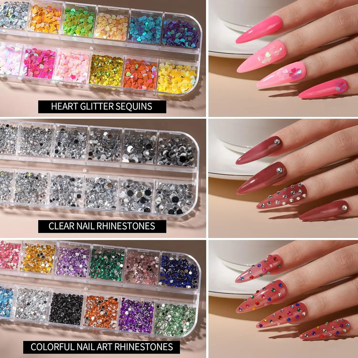 Kit De Arte Para Uñas Fandamei Con Pinceles Y Herramientas D - Image 5