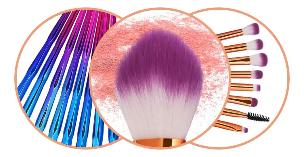 Conjunto De 20 Piezas De Brochas De Maquillaje Para Ojos Y L - Image 3