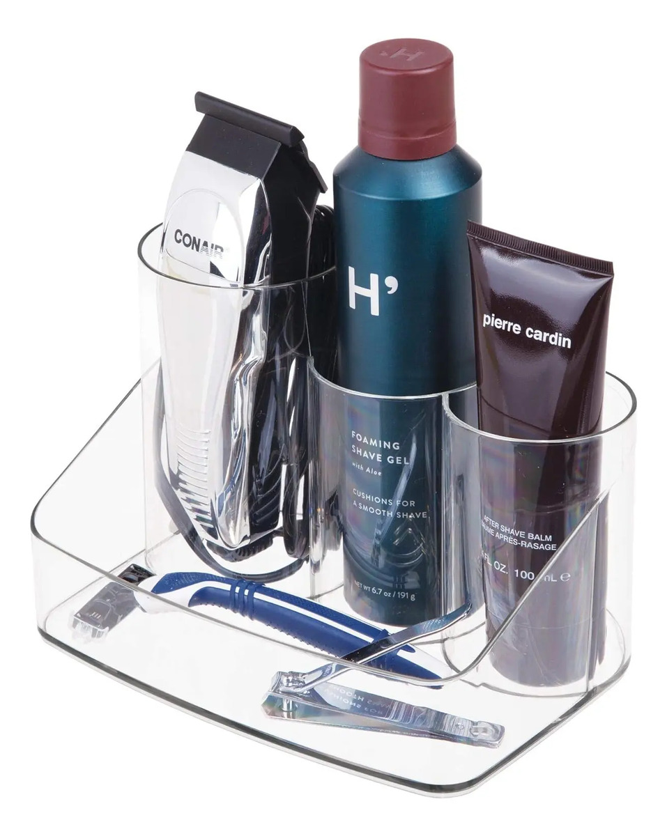 Interdesign Clarity Organizador Para El Cuidado Del Cabello Blanco - Image 4