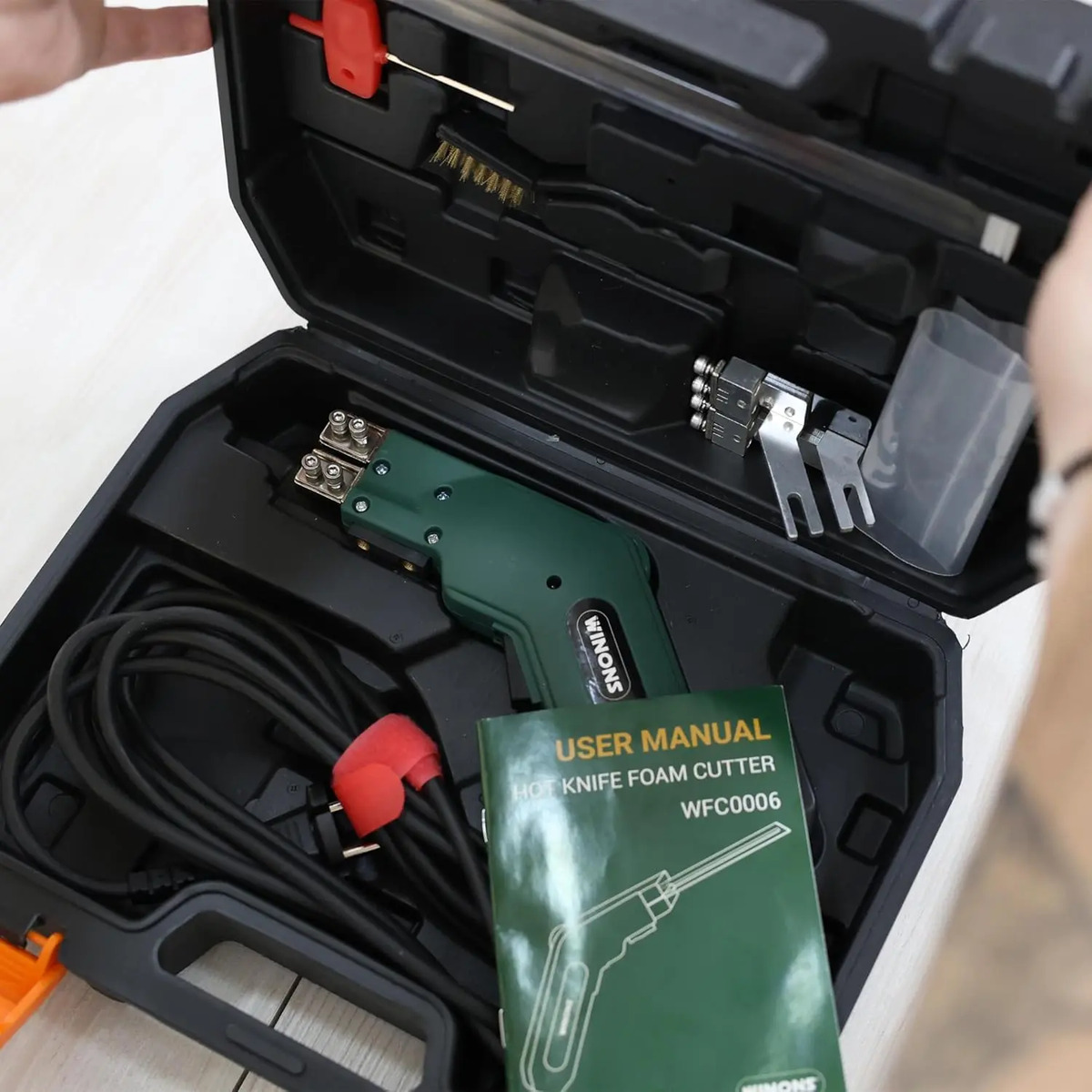 Cortadora Winons, 200w, Kit De 9 Piezas Para Cortar Curvas - Image 6
