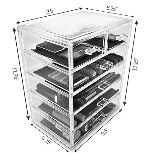 Cosmética Sorbus Maquillaje Y Joyería Big Storage Case Displ - Image 4