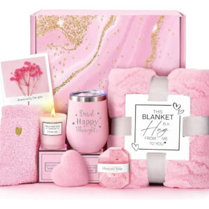 Canasta De Regalo Spa De Rosas Para Mujer - Cuidado Y Relaja