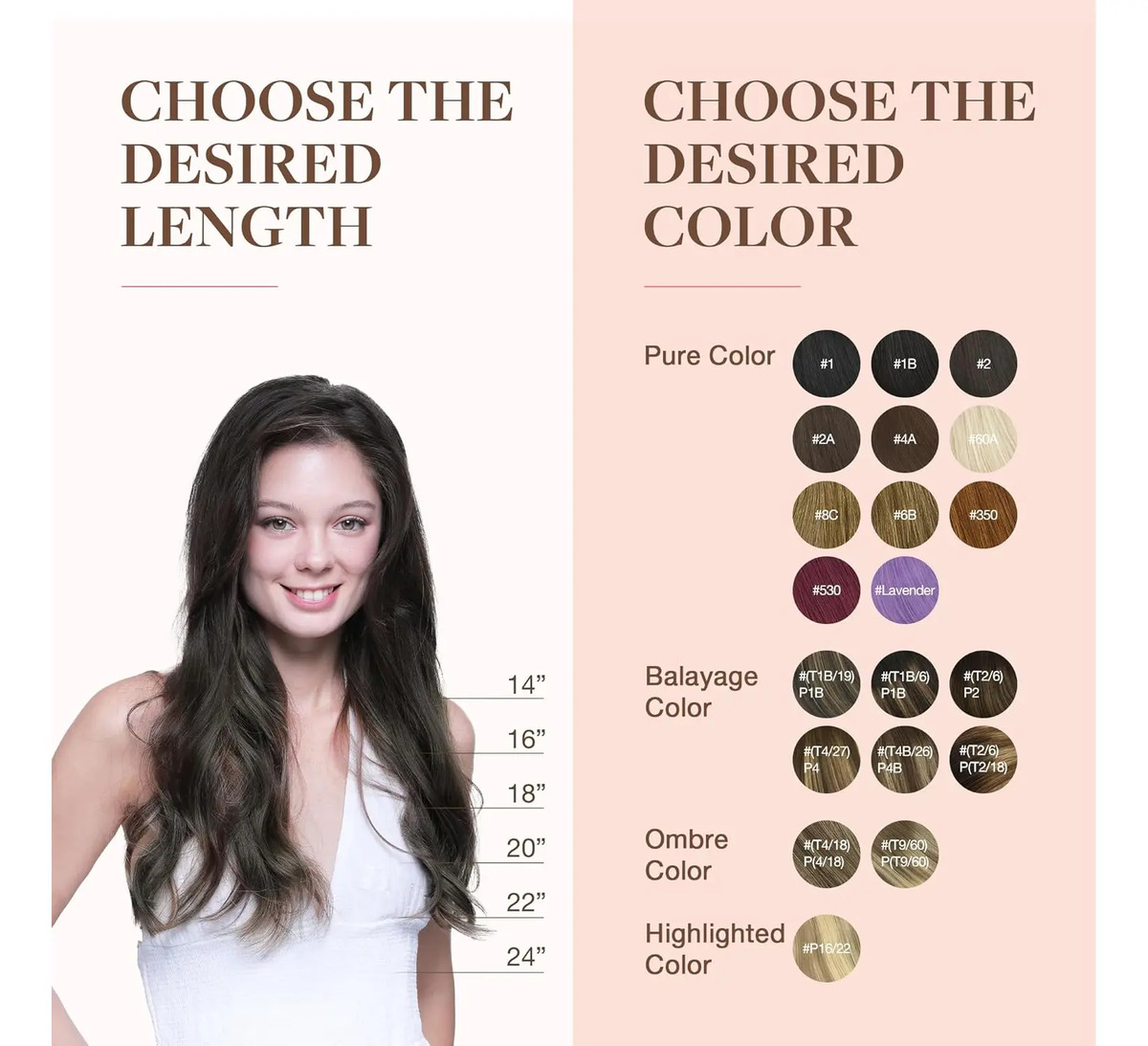 Extensiones De Cabello Remy 45 Cm Café Mocha - Image 8