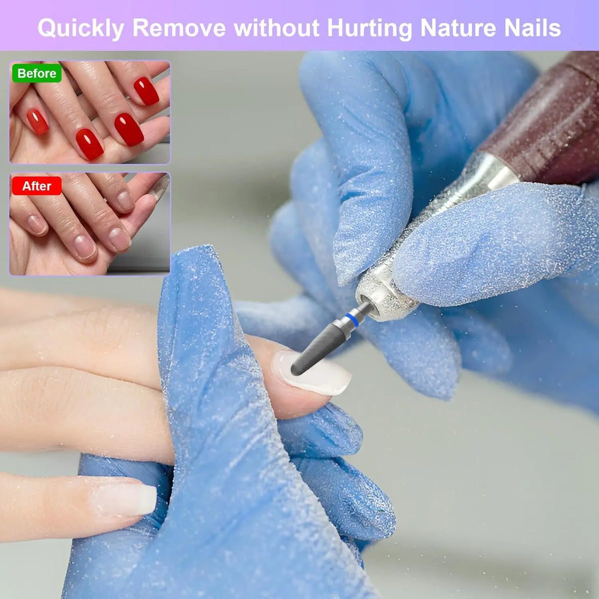 Broca De Uñas De Carburo Para Manicura Profesional De 2 Cm C - Image 4