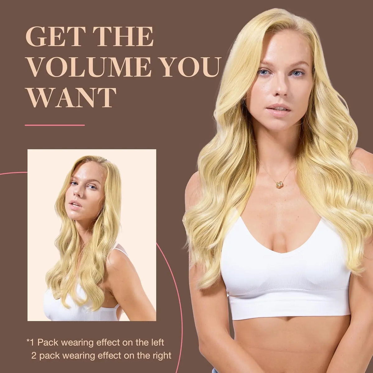 Extensiones Cabello Remy 45cm 150g Rubio Dorado - Image 7