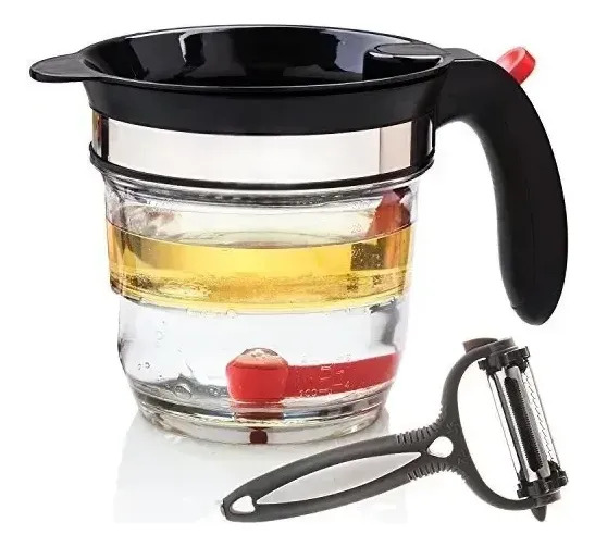 La Mejor Selección De 4 Tazas De Separador De Grasa Y Separa