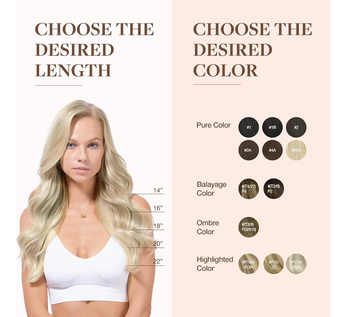 Extensiones De Cabello Remy 50 Cm Para Mujeres Rubio Ceniza - Image 8