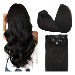 Extensiones De Cabello Humano Para Mujeres De 45cm