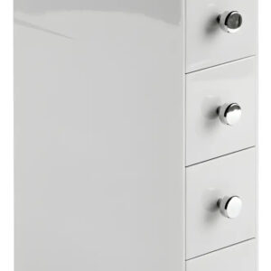 Organizador De 4 Cajones Gris Claro Interdesign
