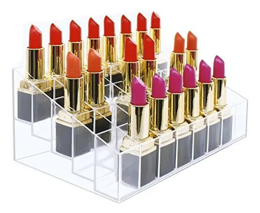 Benbilry Organizador Lápiz Labial 40 Espacios Blanco - Image 8