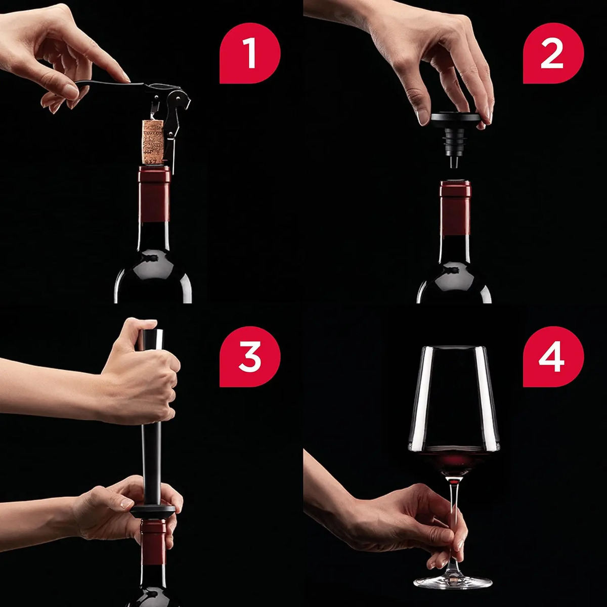 Preservador De Vino Zzysh Mantiene Fresco - Image 4