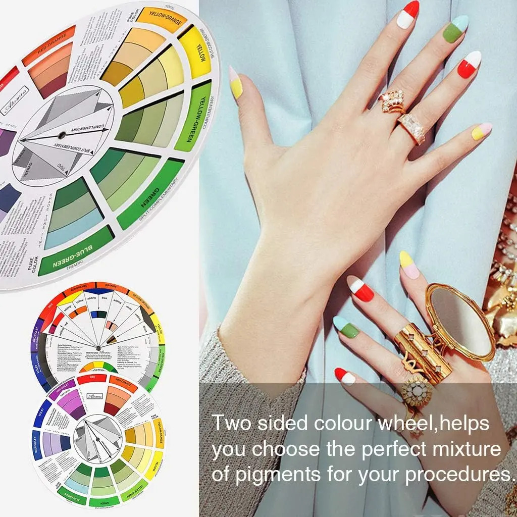 Guía Portátil De Colores Para Mezclar Pinturas Y Maquillaje - Image 5