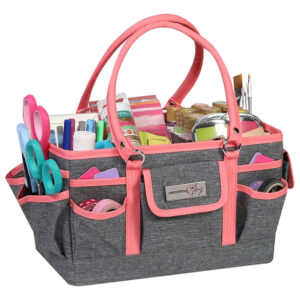 Organizador De Bolsa Coral Para Manualidades Y Suministros Coral Heather