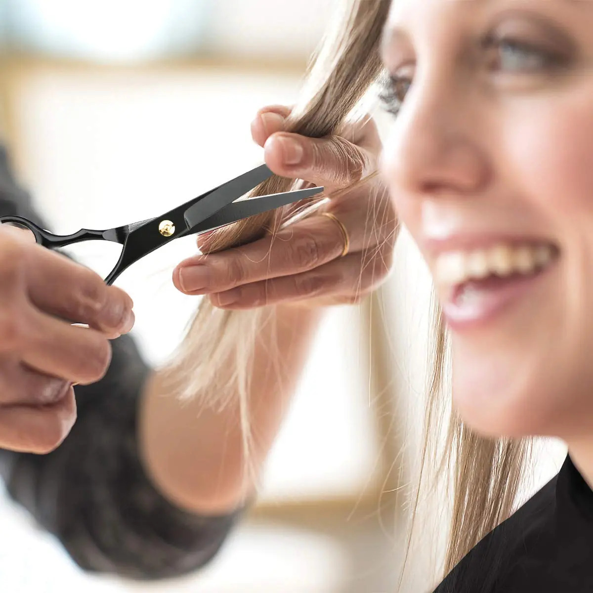 Kit De Corte De Cabello Profesional Para El Hogar Con Tijera - Image 8