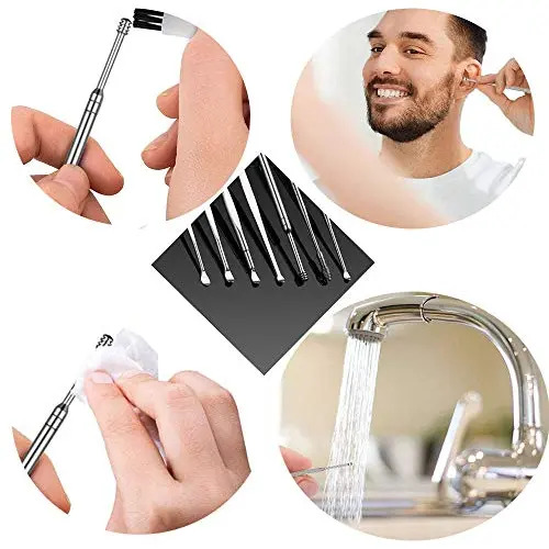 Kit Limpiador Oídos 8 Piezas Limpieza Cera Acero Inoxidable - Image 7