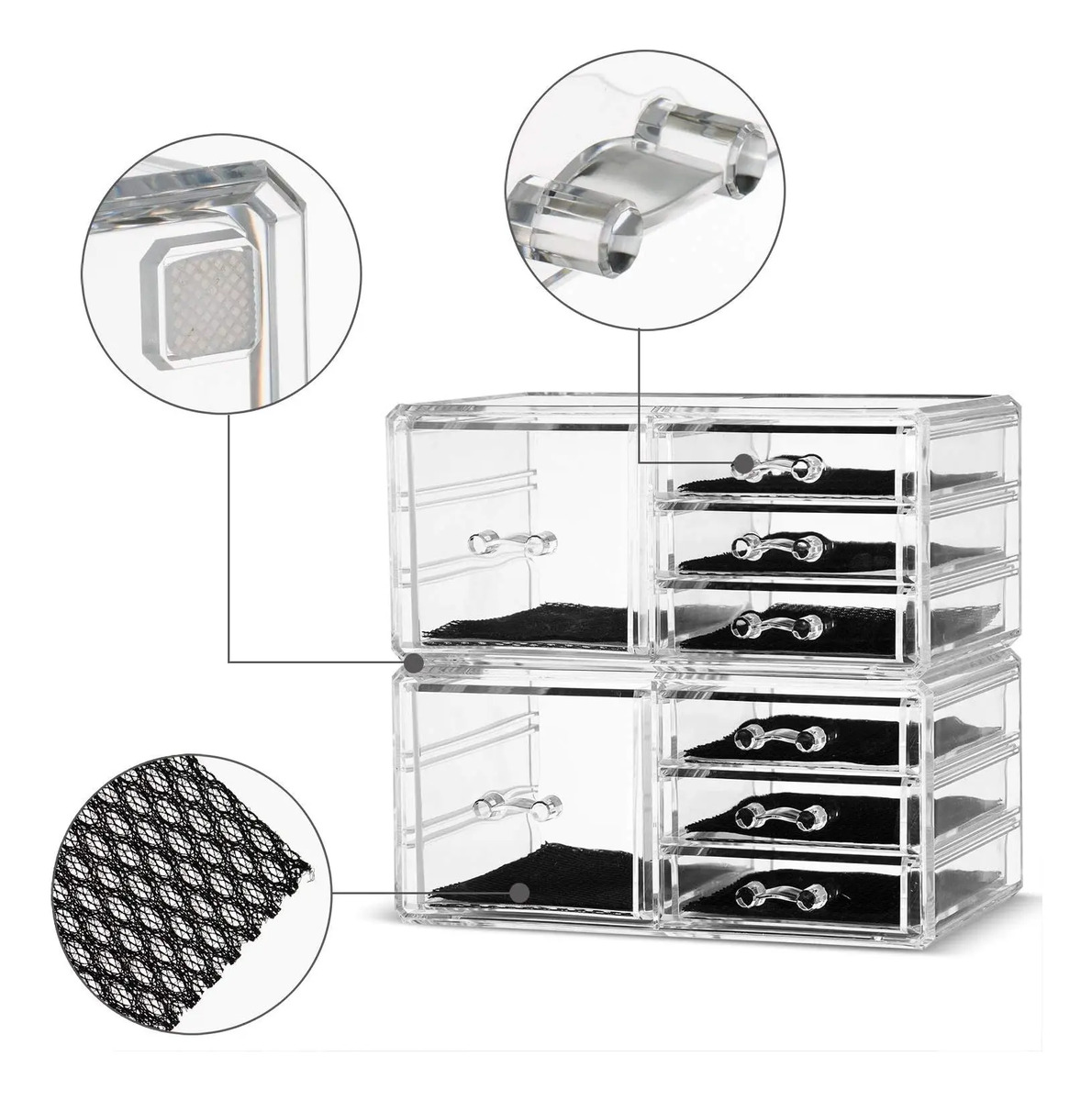 Organizador De Maquillaje Y Joyas De Acrílico Para Hogar - Image 3