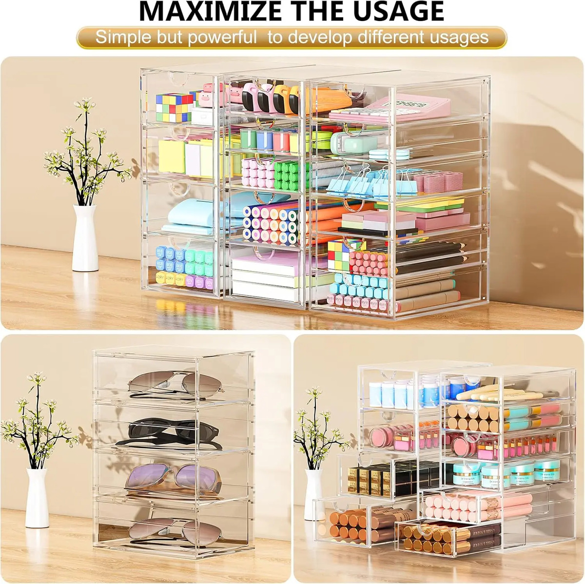 Organizador De Maquillaje Con 11 Cajones - Image 6