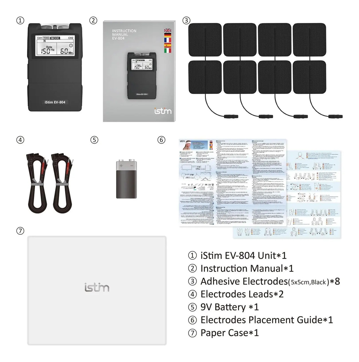 Unidad De Estimulación Muscular Recargable Incluye Electrodo - Image 8