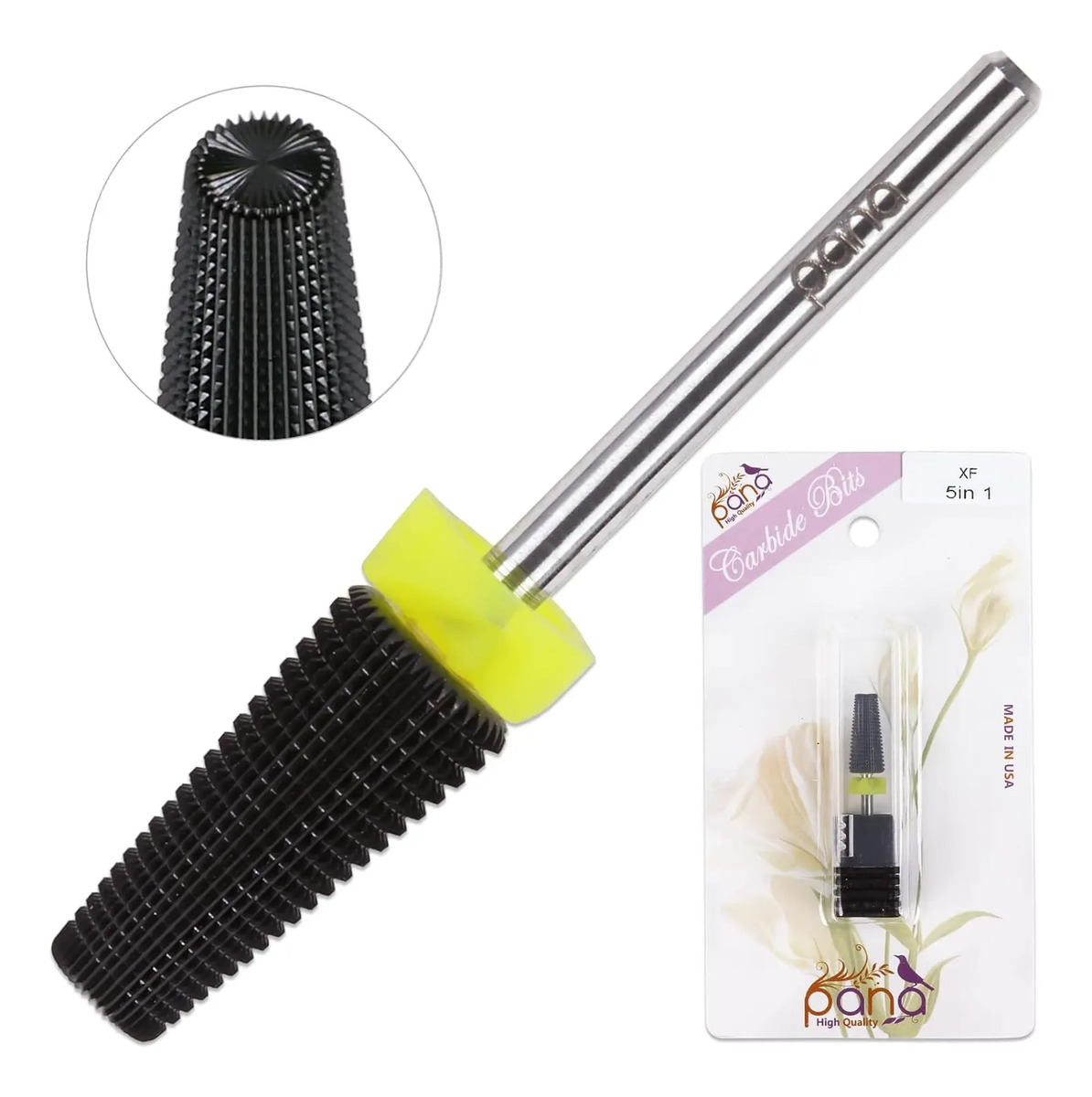 Broca De Carburo Pana Para Uñas De 3/32 Con Mango De 5 Funci - Image 3
