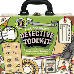 Kit De Sherlock Holmes Para Resolver Misterios, 10 Herramien