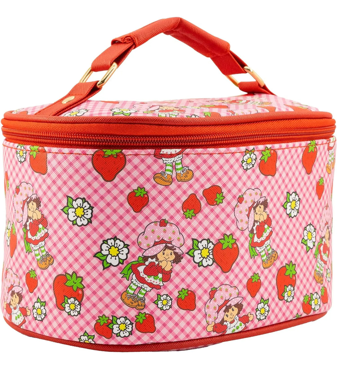 Bolsa De Maquillaje Strawberry Para Niñas, Organizador De Vi