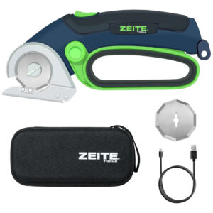 Tijeras Eléctricas Zeite 4v Corte Cartón Con 2 Hojas Incluid