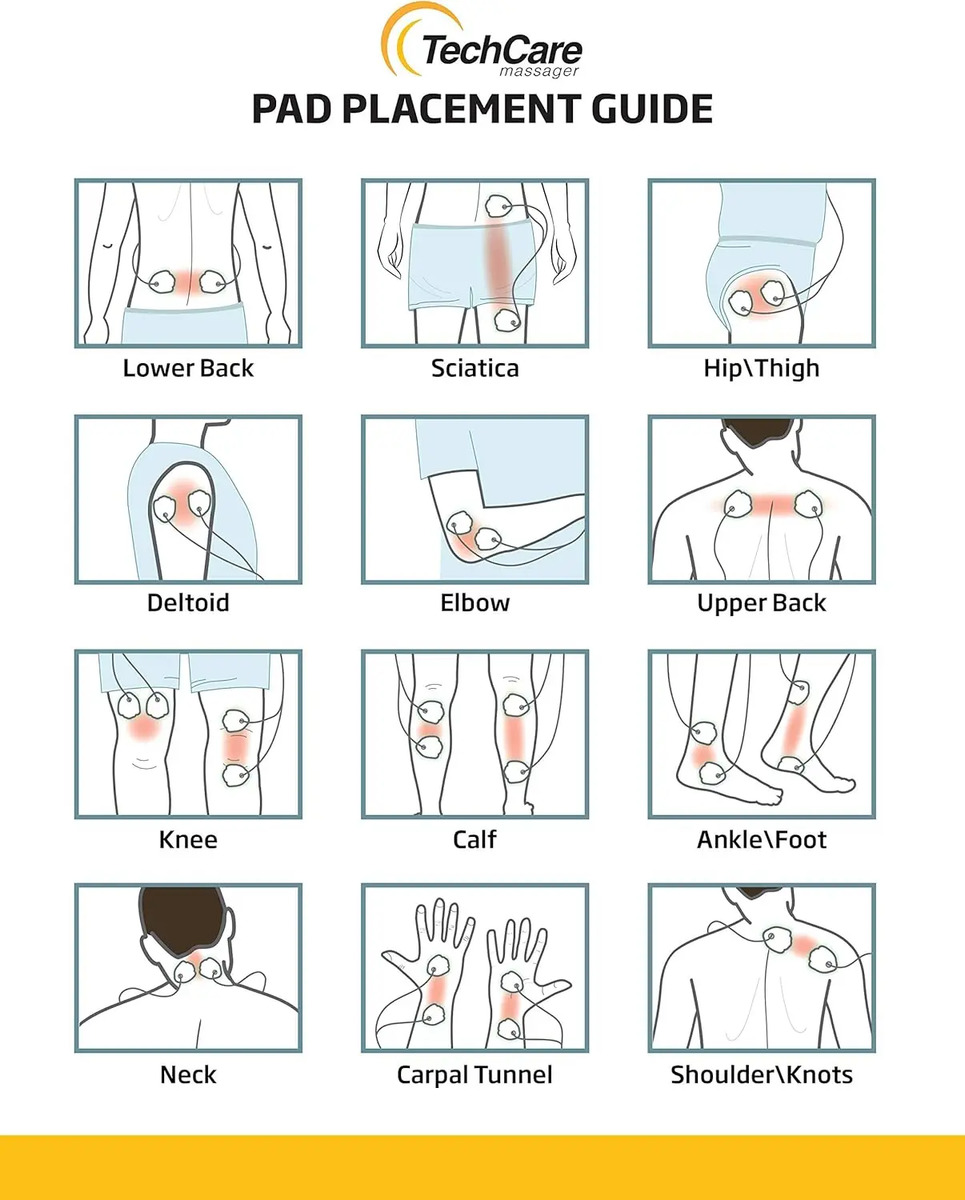 Unidad De Estimulación Muscular Con 24 Modos Para Alivio Dol - Image 9