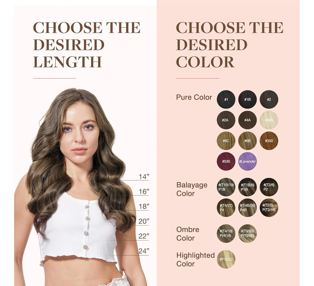 Cabello Humano Remy 35 Cm Brunette Castaño (brunette) - Image 8