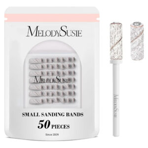 Brocas De Uñas Melodysusie De 50 Piezas Con Bandas De Lija F