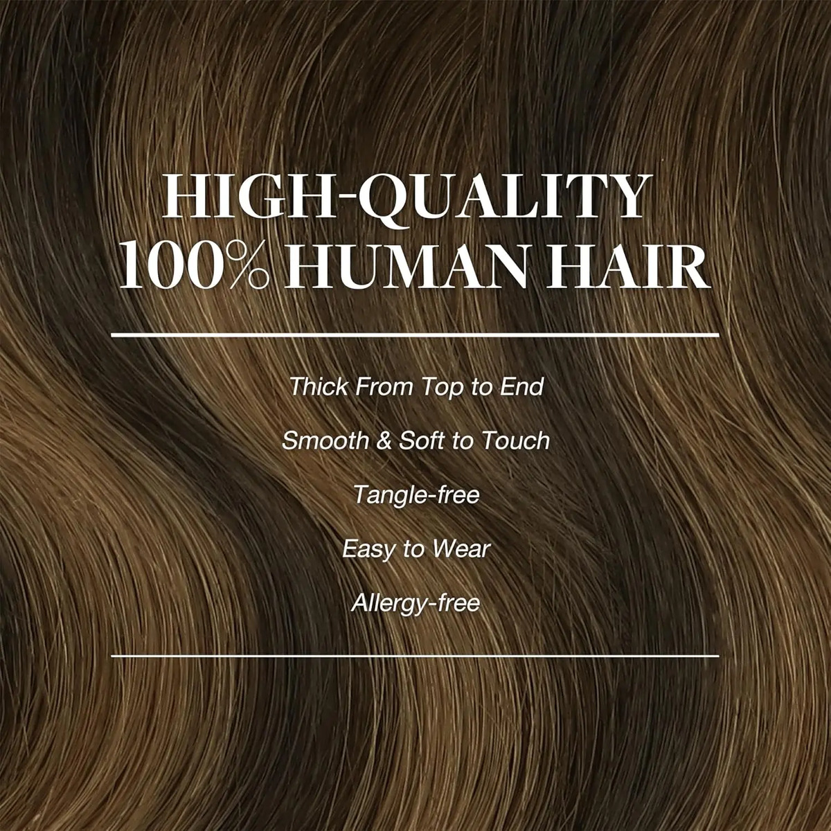 Extensiones Cabello Remy 50cm 150g Marrón - Image 5