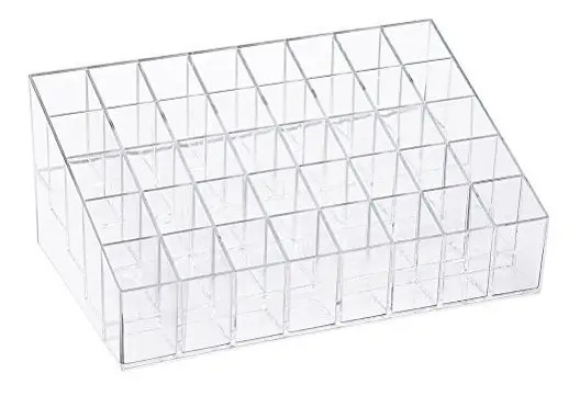 Lápiz Labial, Hblife 40 Espacios Clear Acrylic Lipstick Orga - Image 6