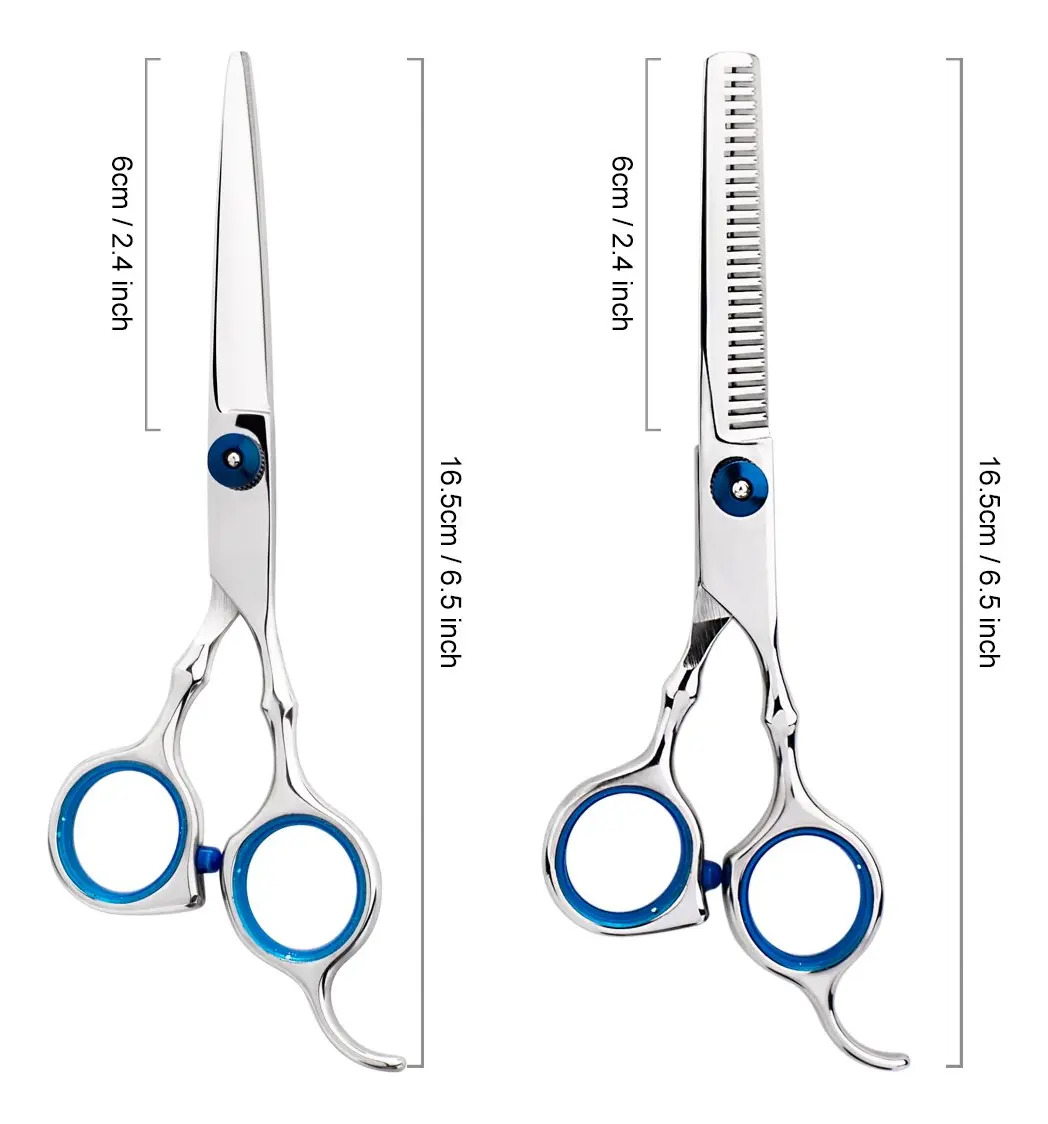 Kit De Corte De Pelo Profesional Para Casa Con Tijeras Y Pei - Image 3