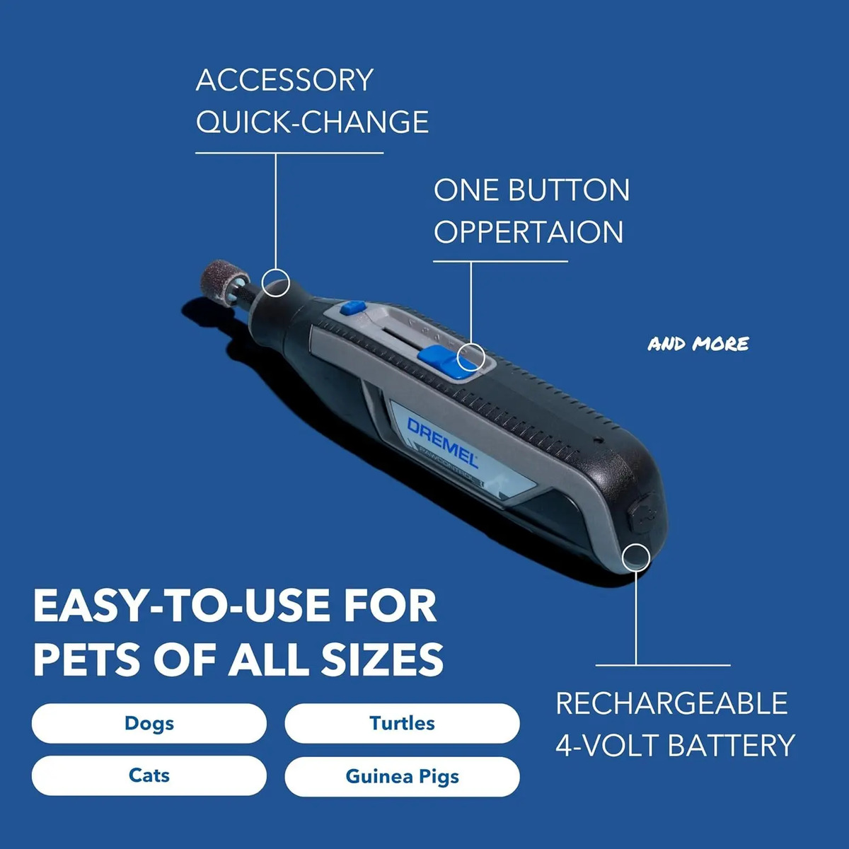 Kit De Cuidado De Uñas Inalámbrico Recargable Dremel 7760 - Image 2