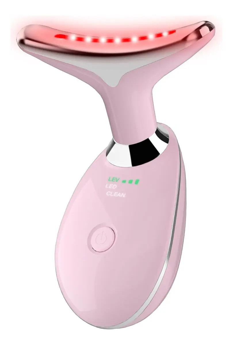 Masajeador Facial Suenohyu Para Rostro Y Cuello Reafirmante Rosa