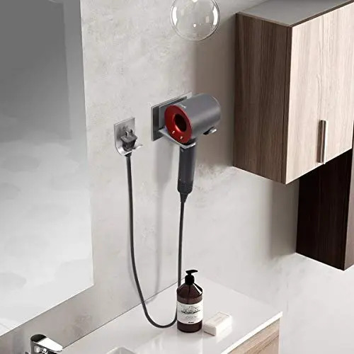 Soporte Para Secador De Cabello Fle Montado En La Pared Con - Image 5