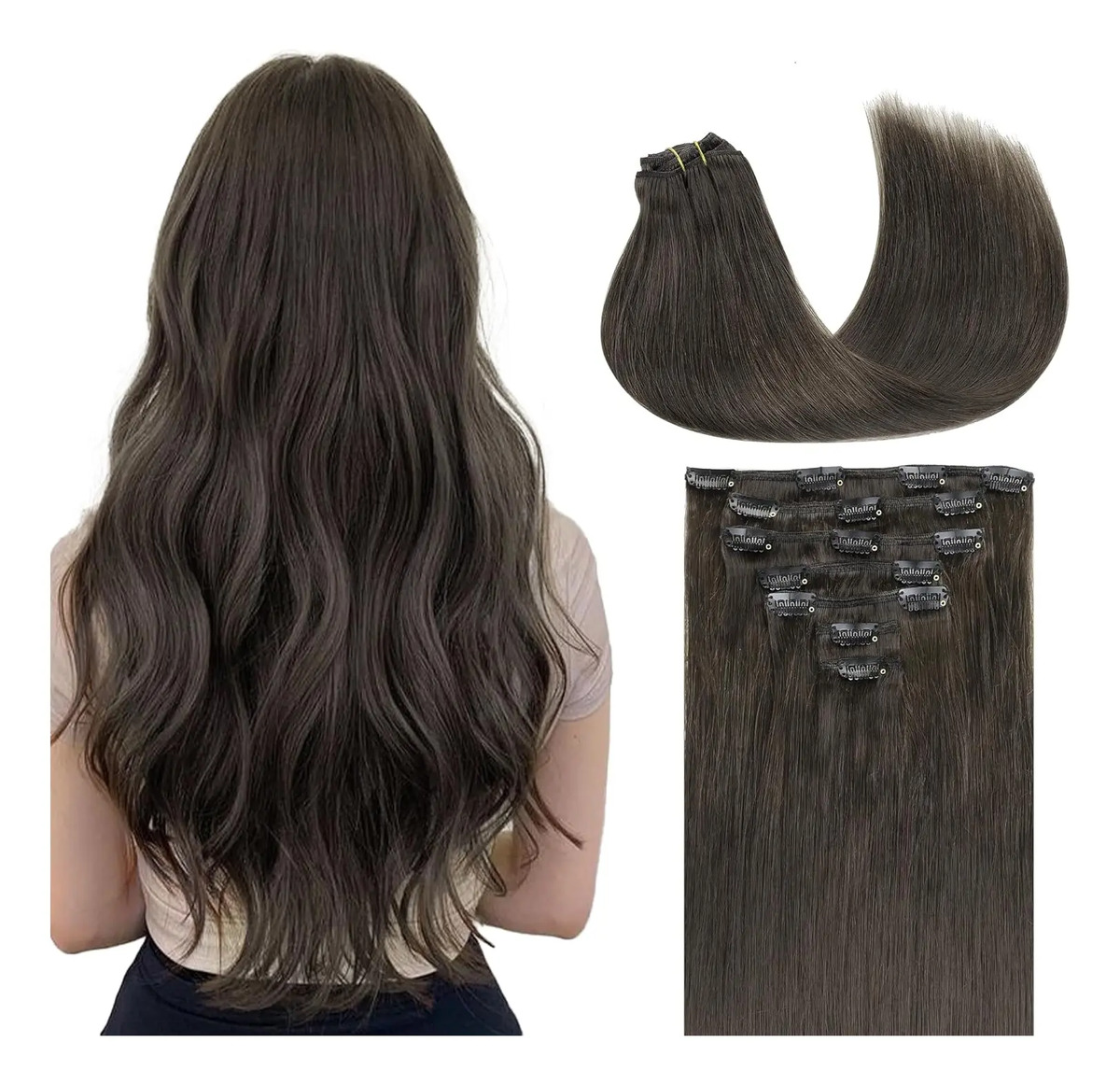 Pelo Real Clip-in 40cm 120g