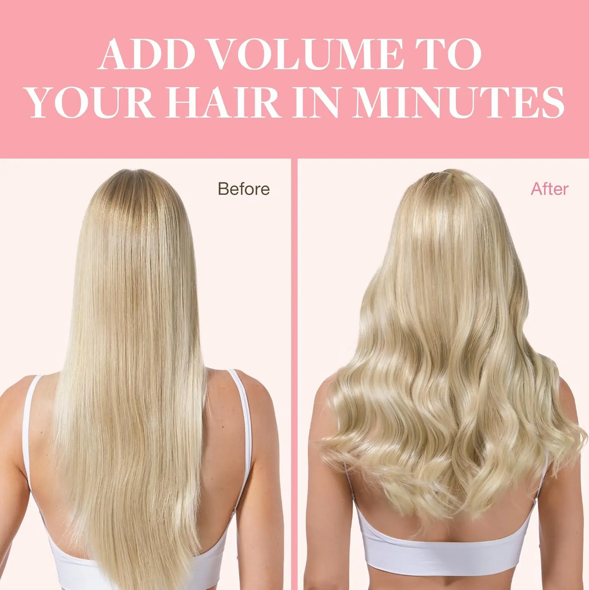 Cabello Remy 55 Cm Color Platino Rubio - Image 6