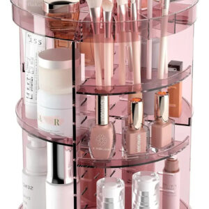 Organizador Giratorio Para Maquillaje Y Lápiz Labial