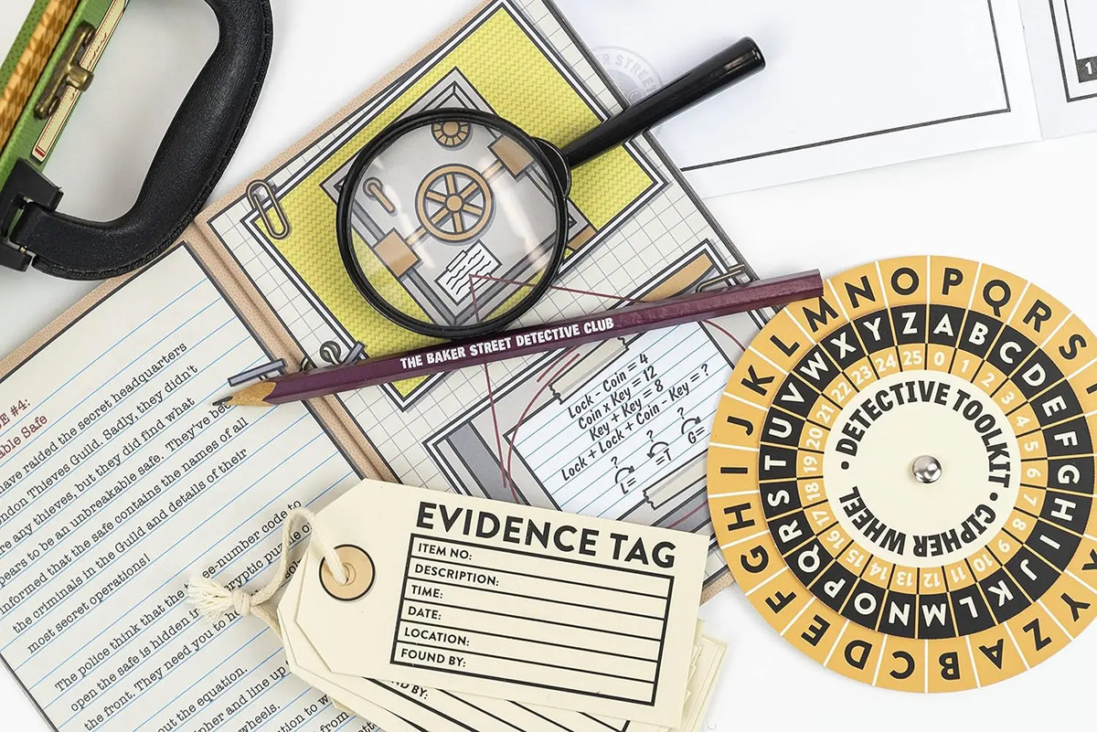 Kit De Sherlock Holmes Para Resolver Misterios, 10 Herramien - Image 4