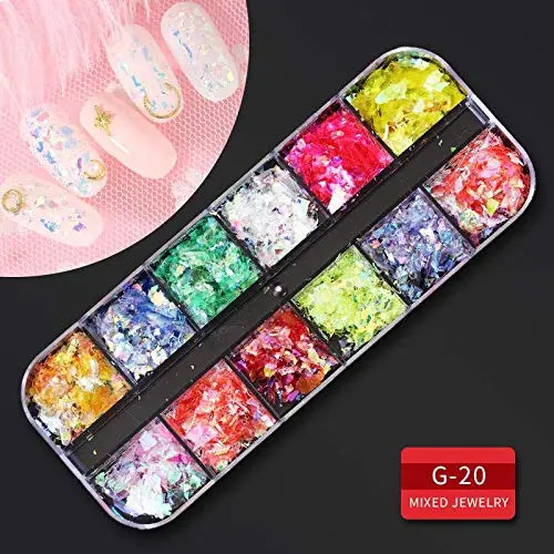 Kit De Arte Para Uñas Con 9 Cajas, Diamantes Y Cristales, In - Image 6