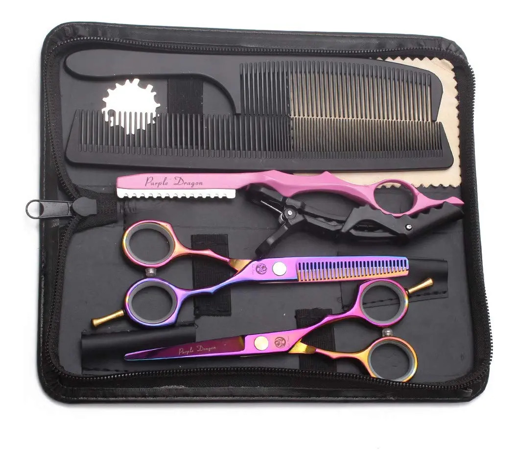 Tijeras De Corte De Cabello De 14 Centímetros Con Afeitadora