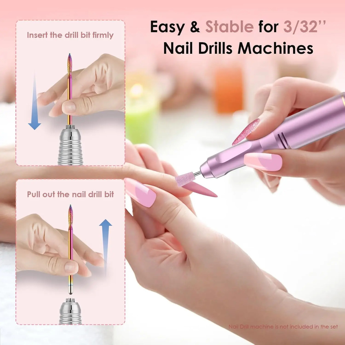 Juego De 26 Piezas Brocas Para Limadora De Uñas Profesionale - Image 5