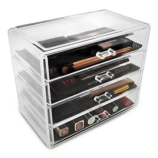 Iswees 4 Organizador De Maquillaje De Nivel, Caja De Almacen - Image 5